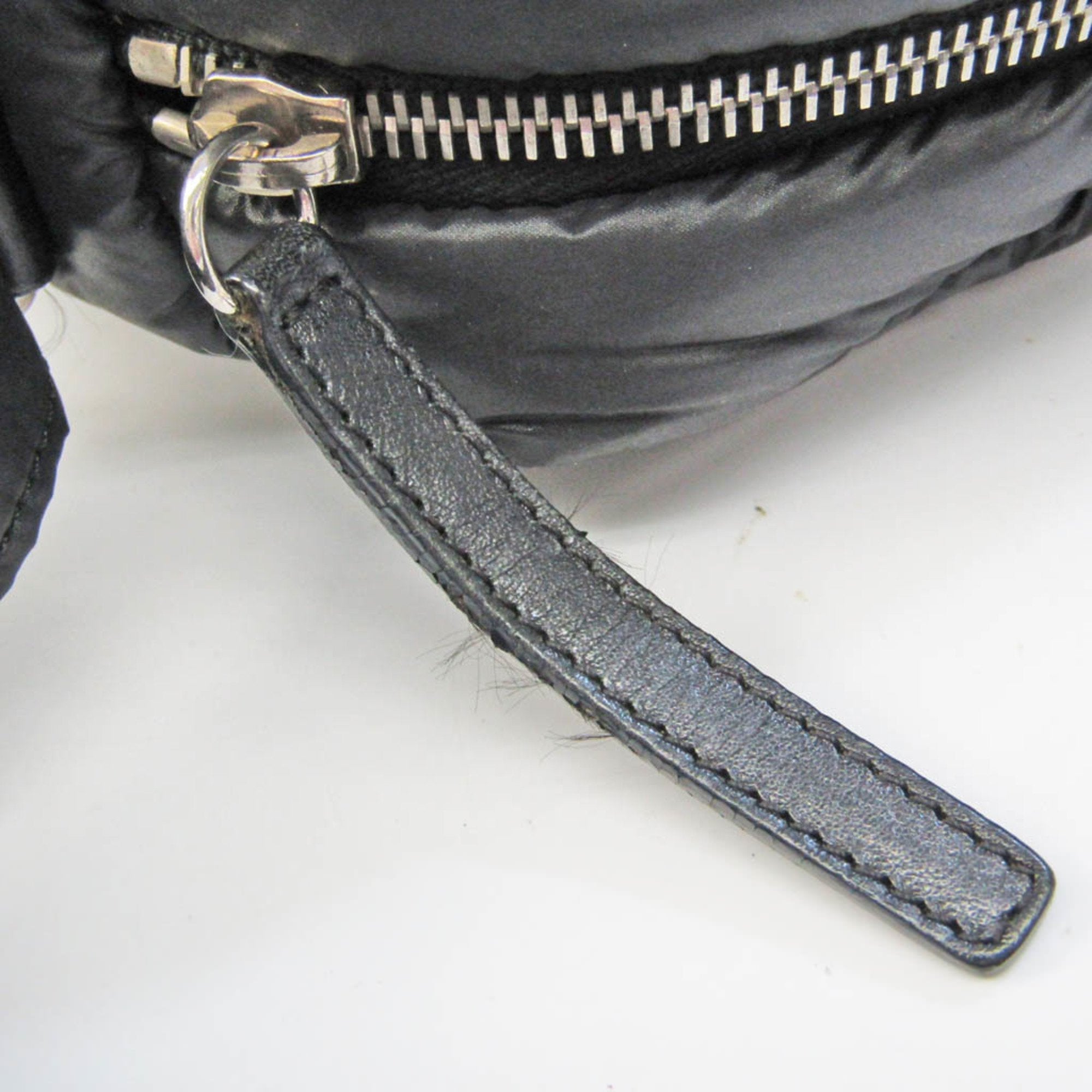 CHANEL Coco Cocoon Women's Nylon Shoulder Bag Black