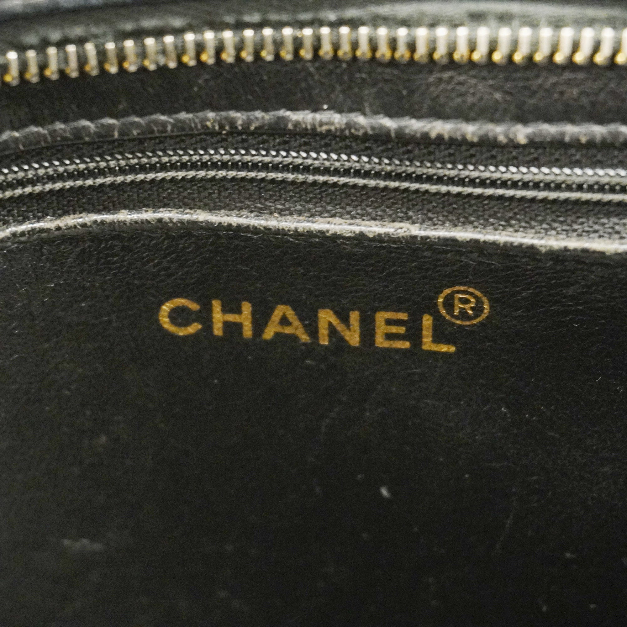 CHANELAuth  Reprint Tote Women's Leather Tote Bag Black