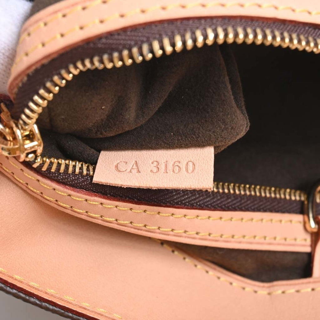 LOUIS VUITTON Monogram Wilshire PM Handbag M45643 Brown Women's