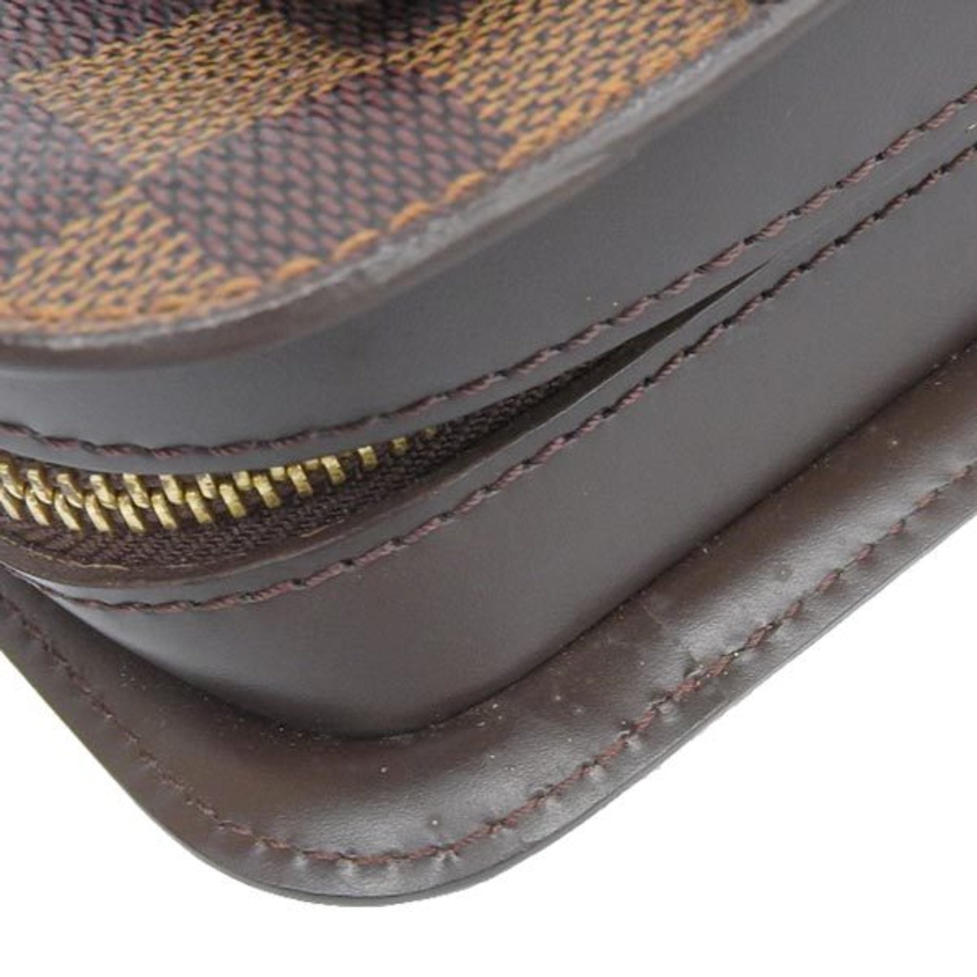 LOUIS VUITTON Damier Saint Louis Second Bag Clutch N51993 Brown Men's