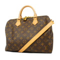LOUIS VUITTONAuth  Monogram Speedy Bandouliere 30 M41112 Handbag