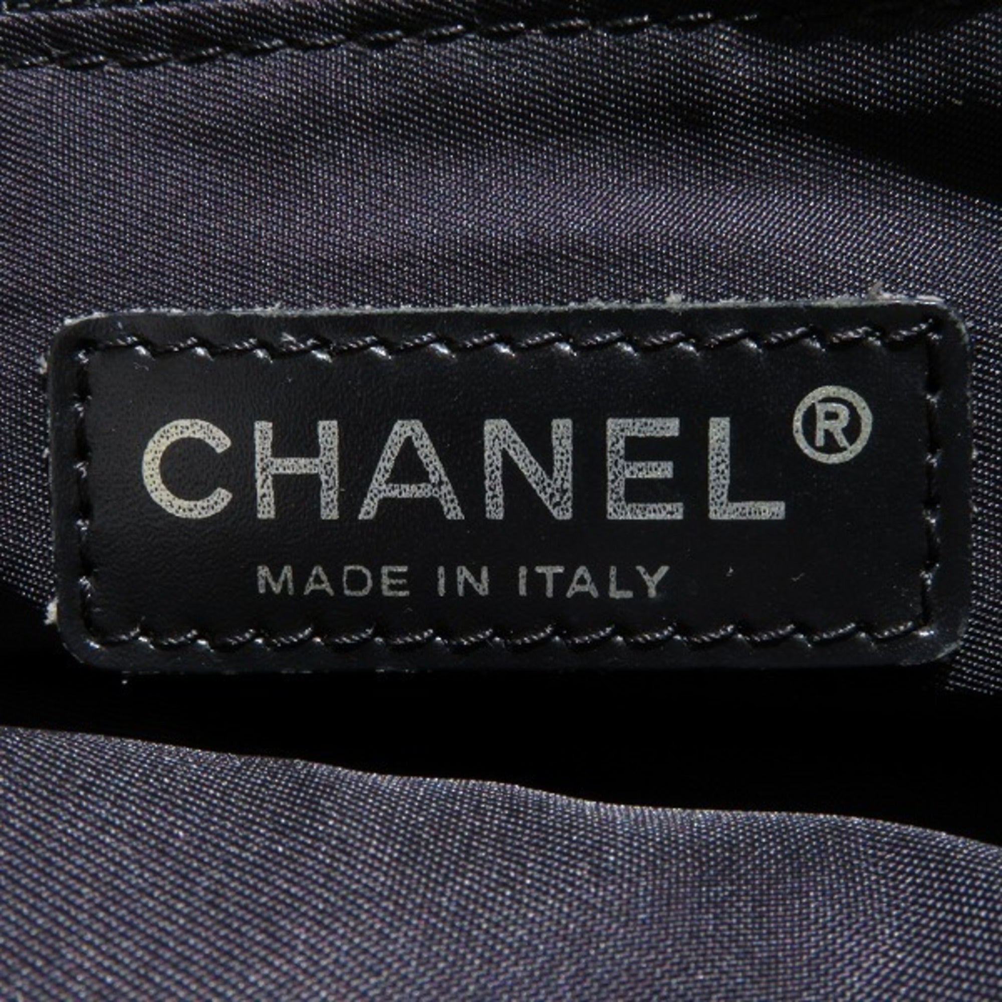 CHANEL travel line tote MM A15991 bag ladies