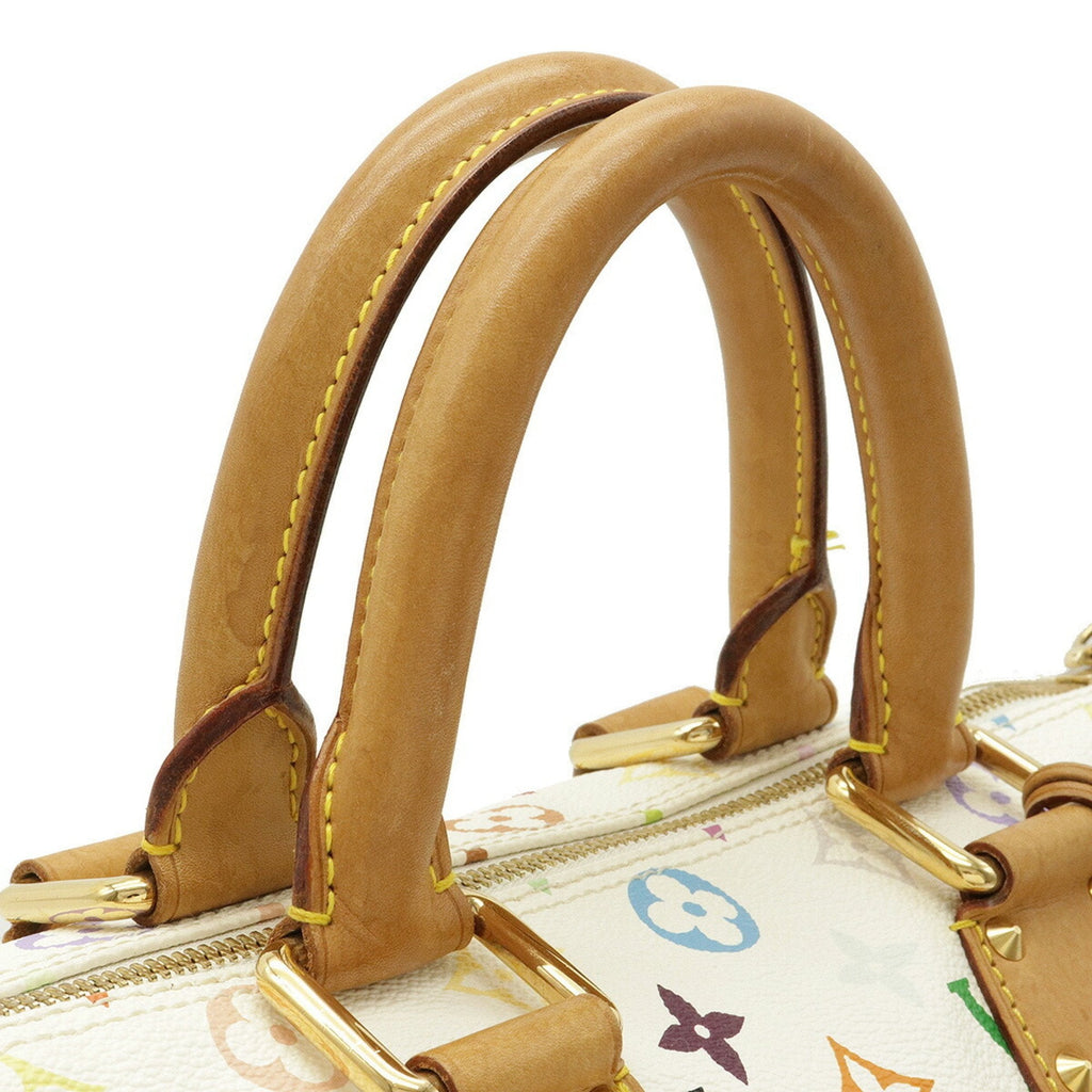 Louis Vuitton Monogram Multicolor Speedy 30 Handbag Bronze White M92643