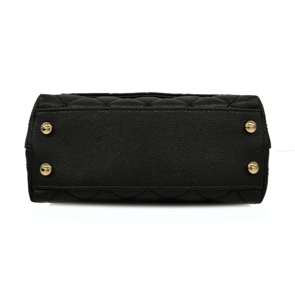 CHANELAuth  Matelasse Chain Shoulder Women's Caviar Leather Handbag,Shoulder Bag