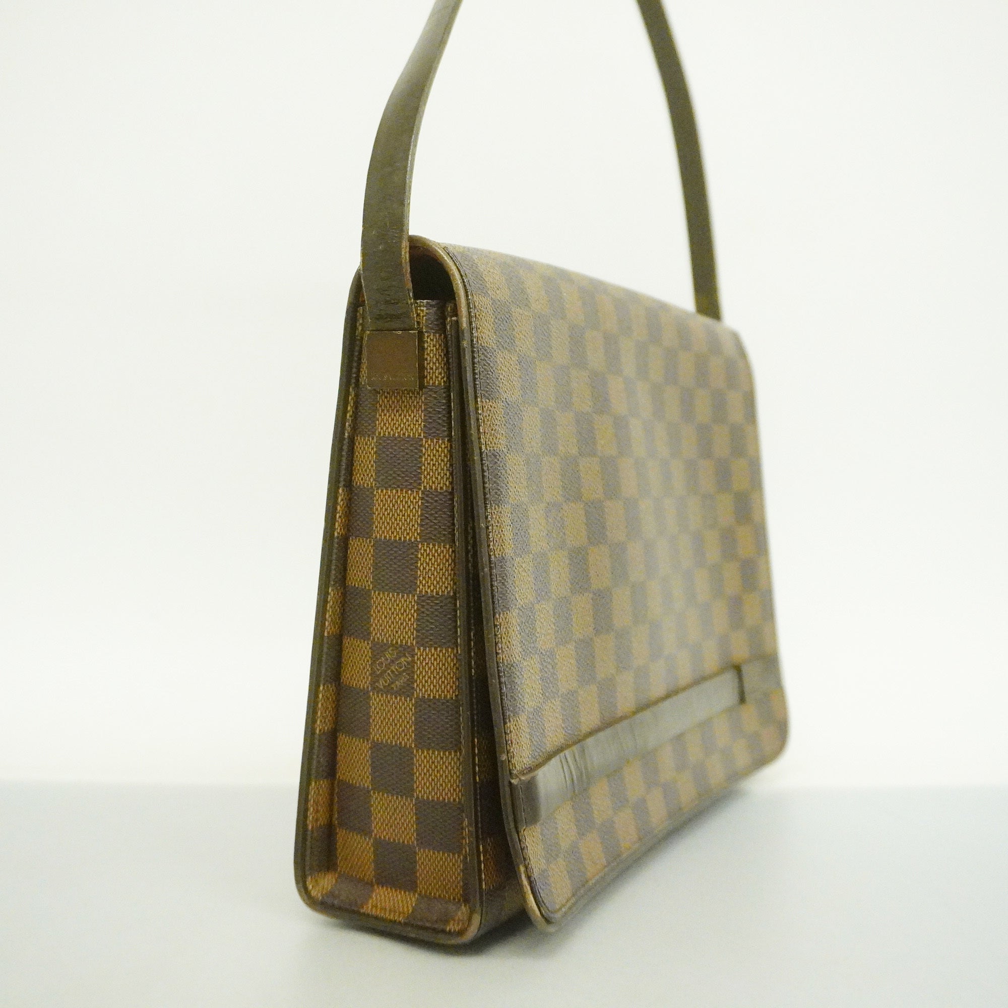 LOUIS VUITTONAuth  Damier Tribeca Carre N51161 Women's Shoulder Bag