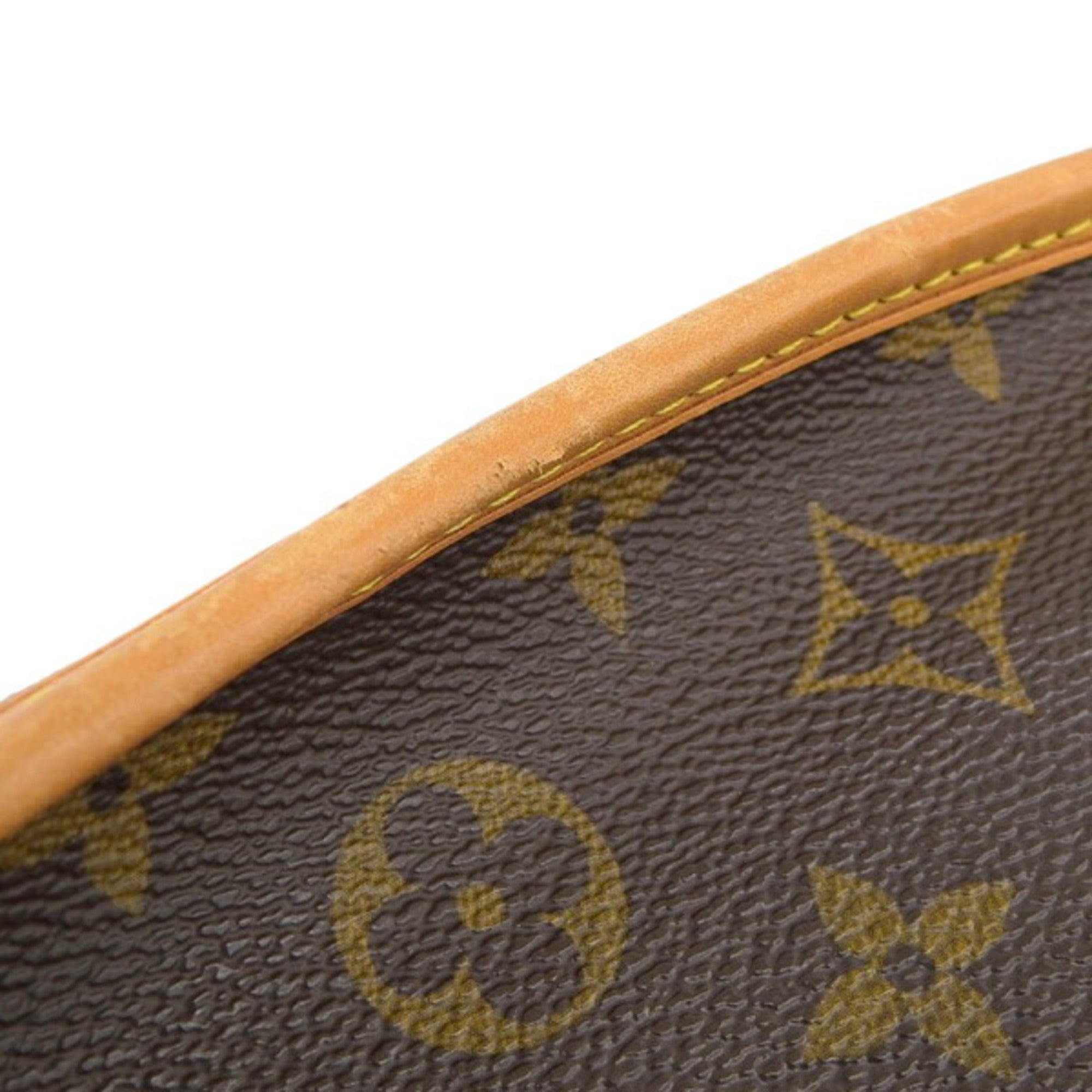 LOUIS VUITTON Monogram Menilmontan MM Shoulder Bag M40473 Brown Women's