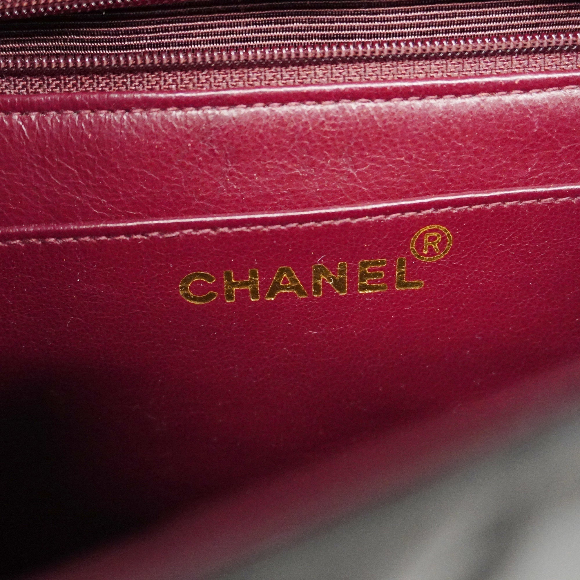 CHANEL[3ca0445] Auth  Shoulder Bag Matelasse Diana Flap Single Chain Lambskin Black Gold metal