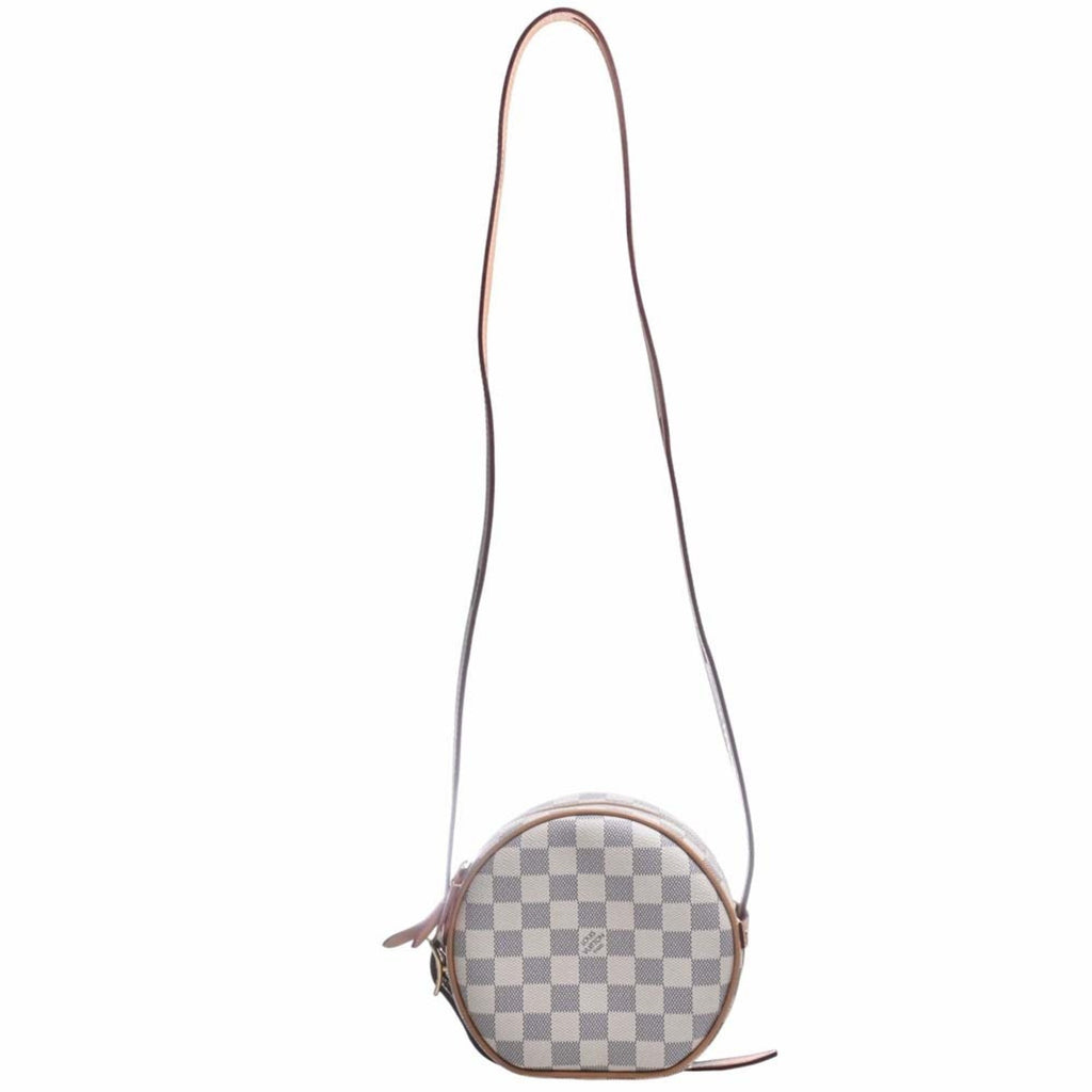 LOUIS VUITTON Azure Boite Chapeau Souple Shoulder Bag N40333 White Women's