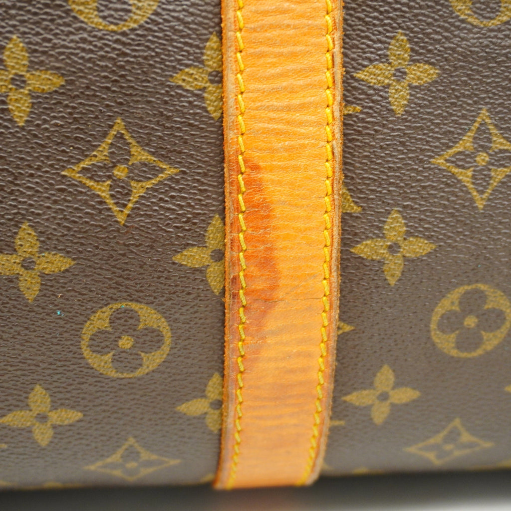 LOUIS VUITTONAuth  Monogram Keepol 60 M41422 Unisex Boston Bag