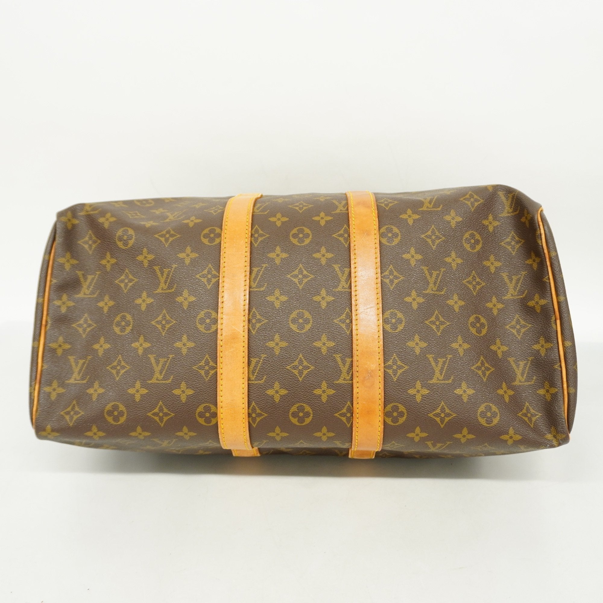 LOUIS VUITTONAuth  Monogram Keepol 45 M41428 Unisex Boston Bag