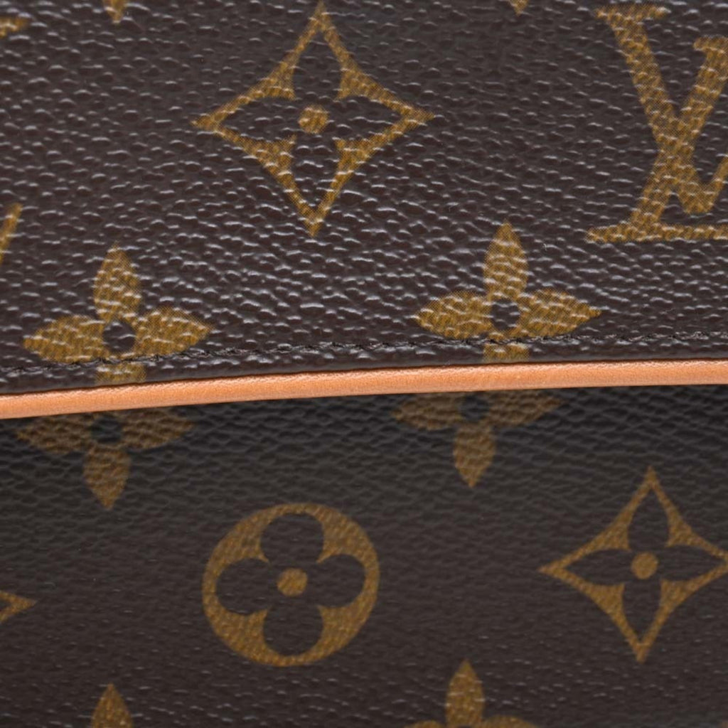 LOUIS VUITTON Monogram Pochette Florentine Waist Bag M51855 Brown Women's