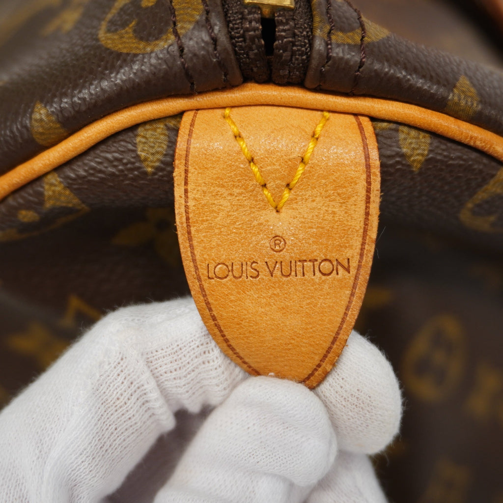 LOUIS VUITTONAuth  Monogram Keepol 50 M41426 Men,Women,Unisex Boston Bag