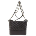 CHANEL V stitch shoulder bag calf Ladies
