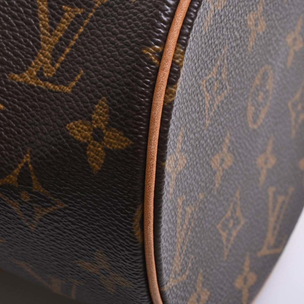 LOUIS VUITTON Monogram Papillon 30 Handbag M51385 Brown Women's