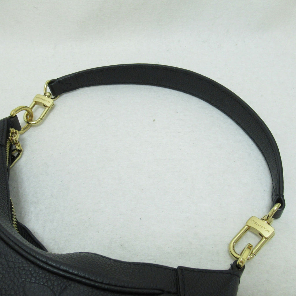 LOUIS VUITTON Bagatelle NM Shoulder Bag Black Black Monogram empreinte leather M46002