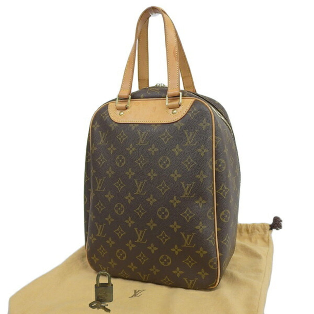 LOUIS VUITTON Monogram Excursion Handbag M41450 Brown Women's