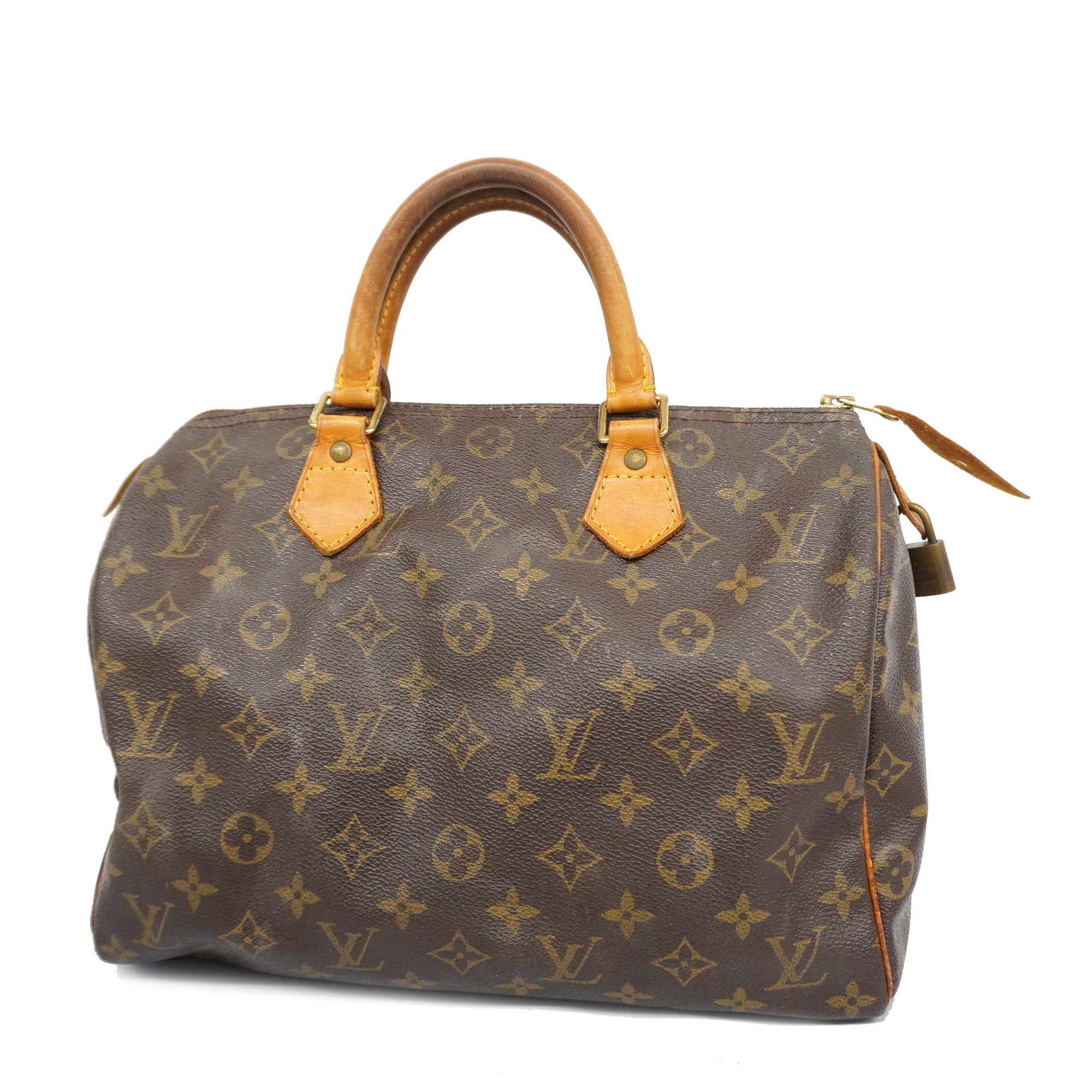 LOUIS VUITTONAuth  Monogram Speedy 30 M41108 Women's Handbag
