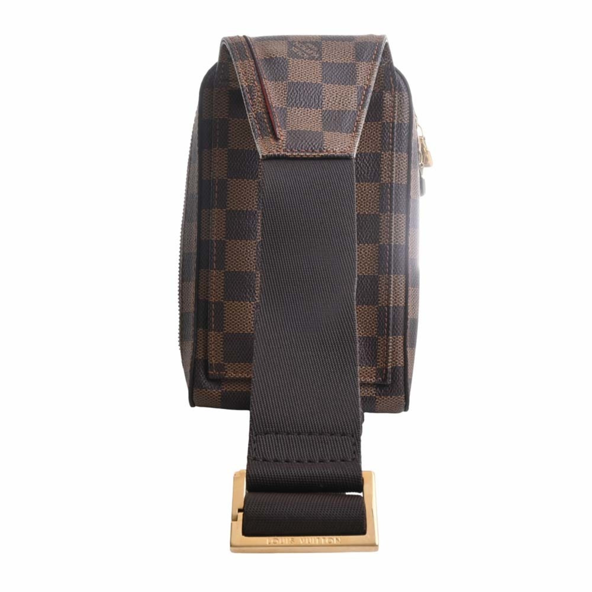 LOUIS VUITTON Damier Jeronimos Body Bag N51994 Brown Women's