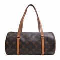 LOUIS VUITTON Monogram Papillon 30 Handbag M51385 Brown Women's