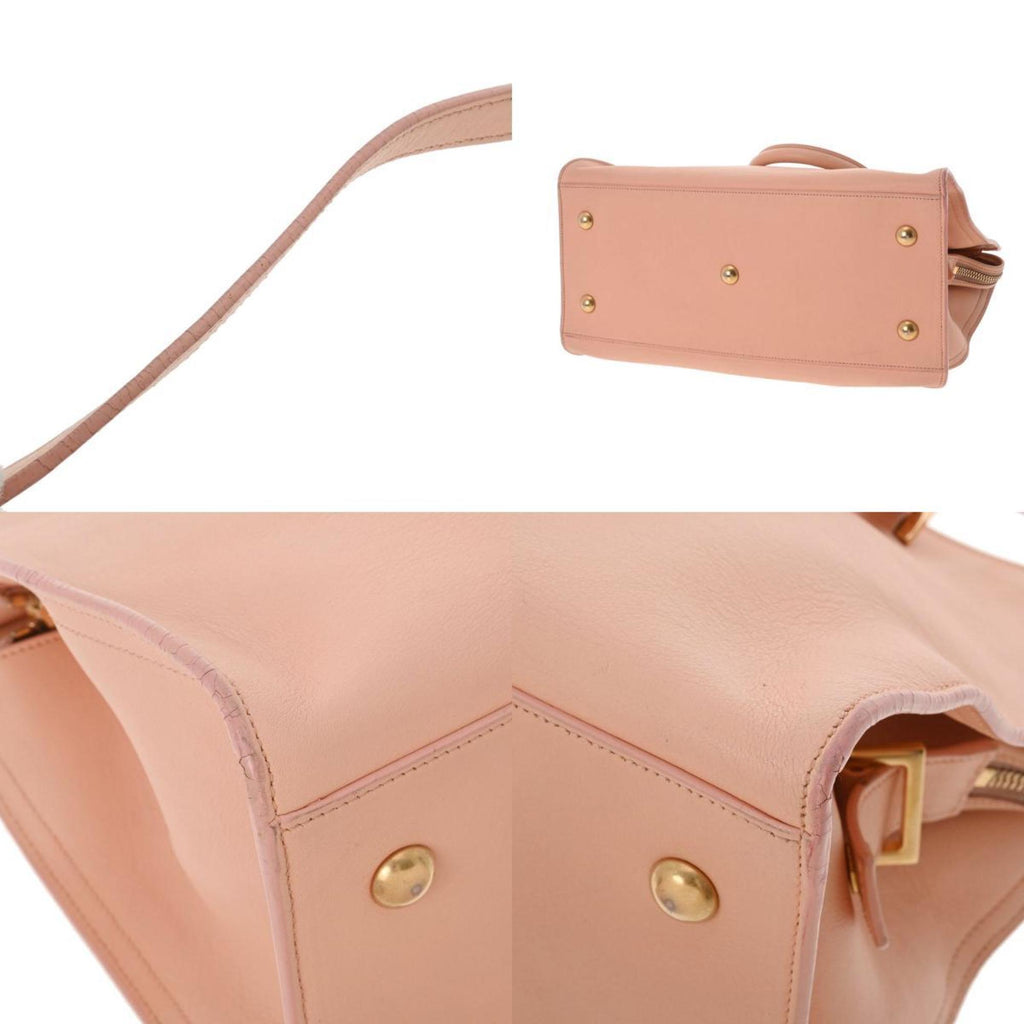 SAINT LAURENT Petit Cabas Salmon Pink 311210 Ladies Calf Bag