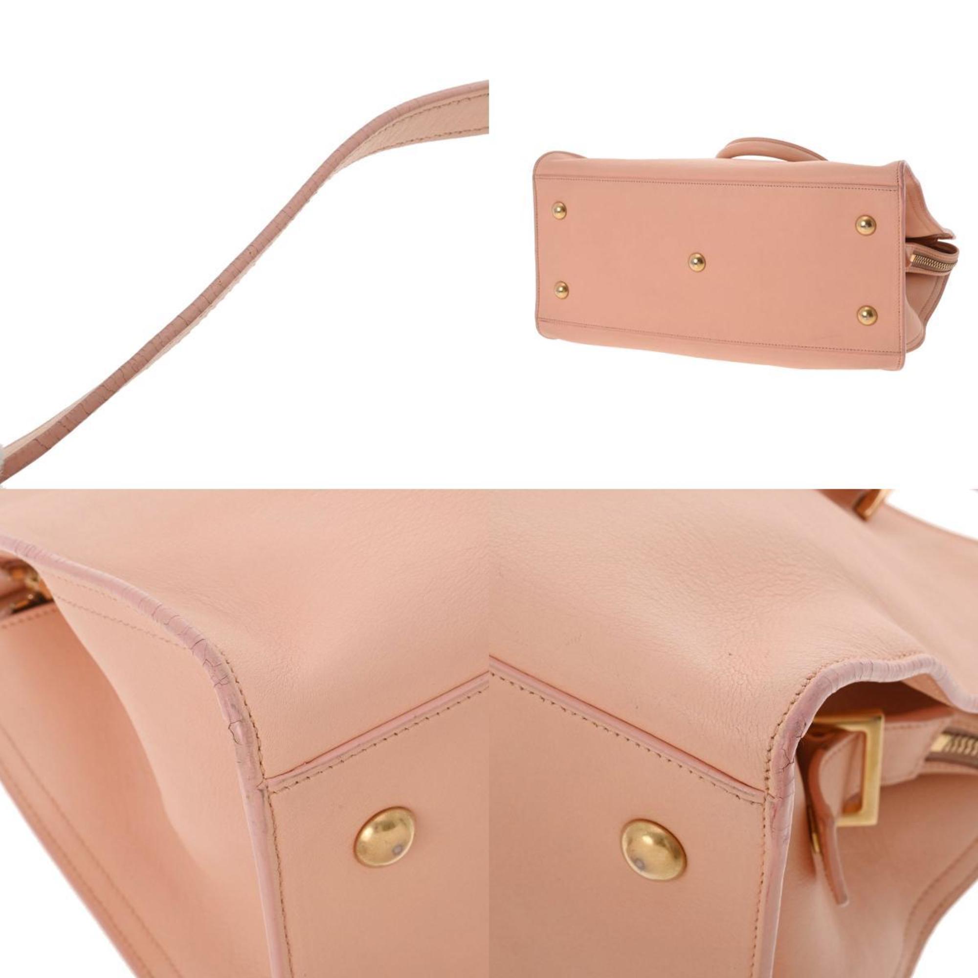 SAINT LAURENT Petit Cabas Salmon Pink 311210 Ladies Calf Bag