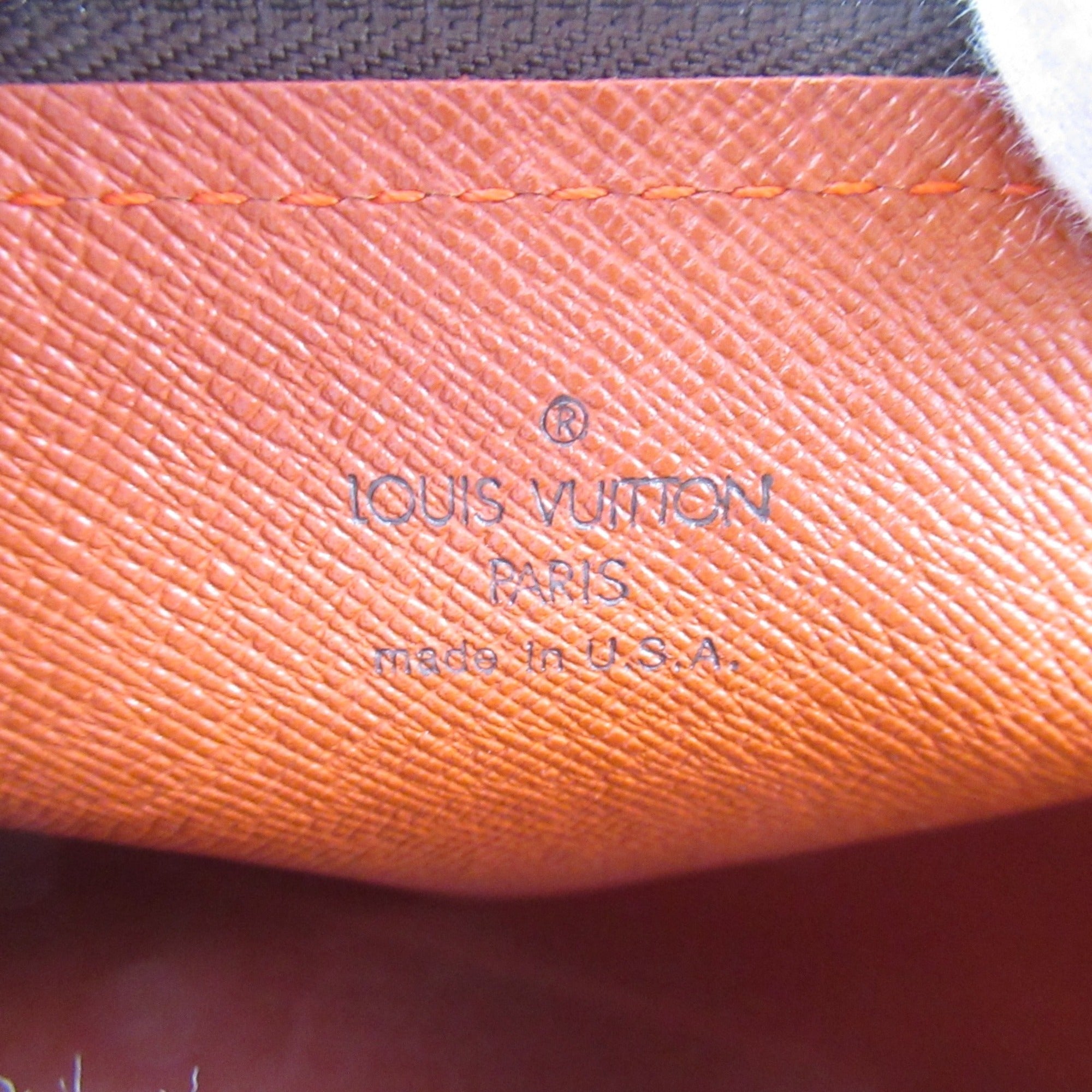 LOUIS VUITTON Papillon GM handbag Brown PVC coated canvas M51303
