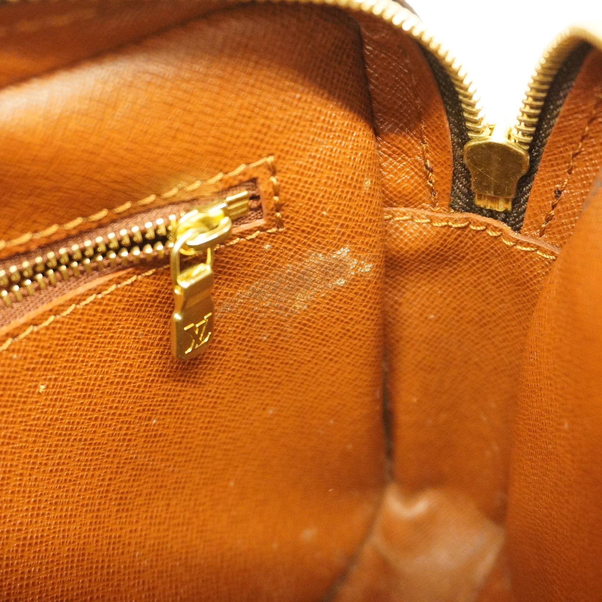 LOUIS VUITTONAuth  Monogram Marley Dragonne GM M51825 Clutch Bag