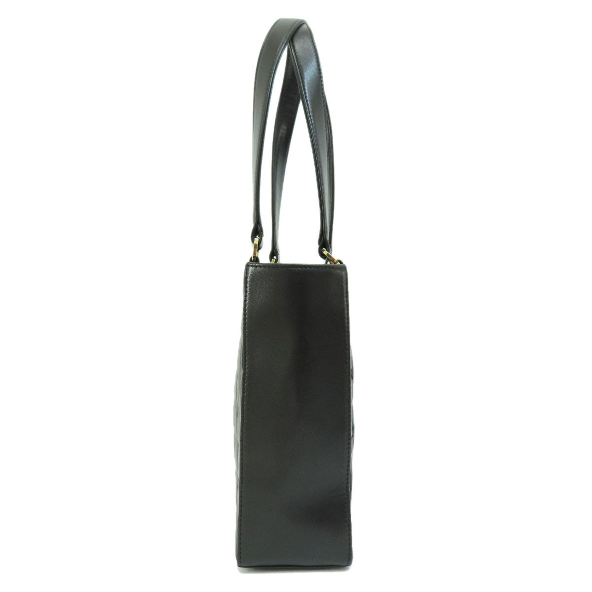 CHANEL Chocolate Bar Handbag Leather Women's