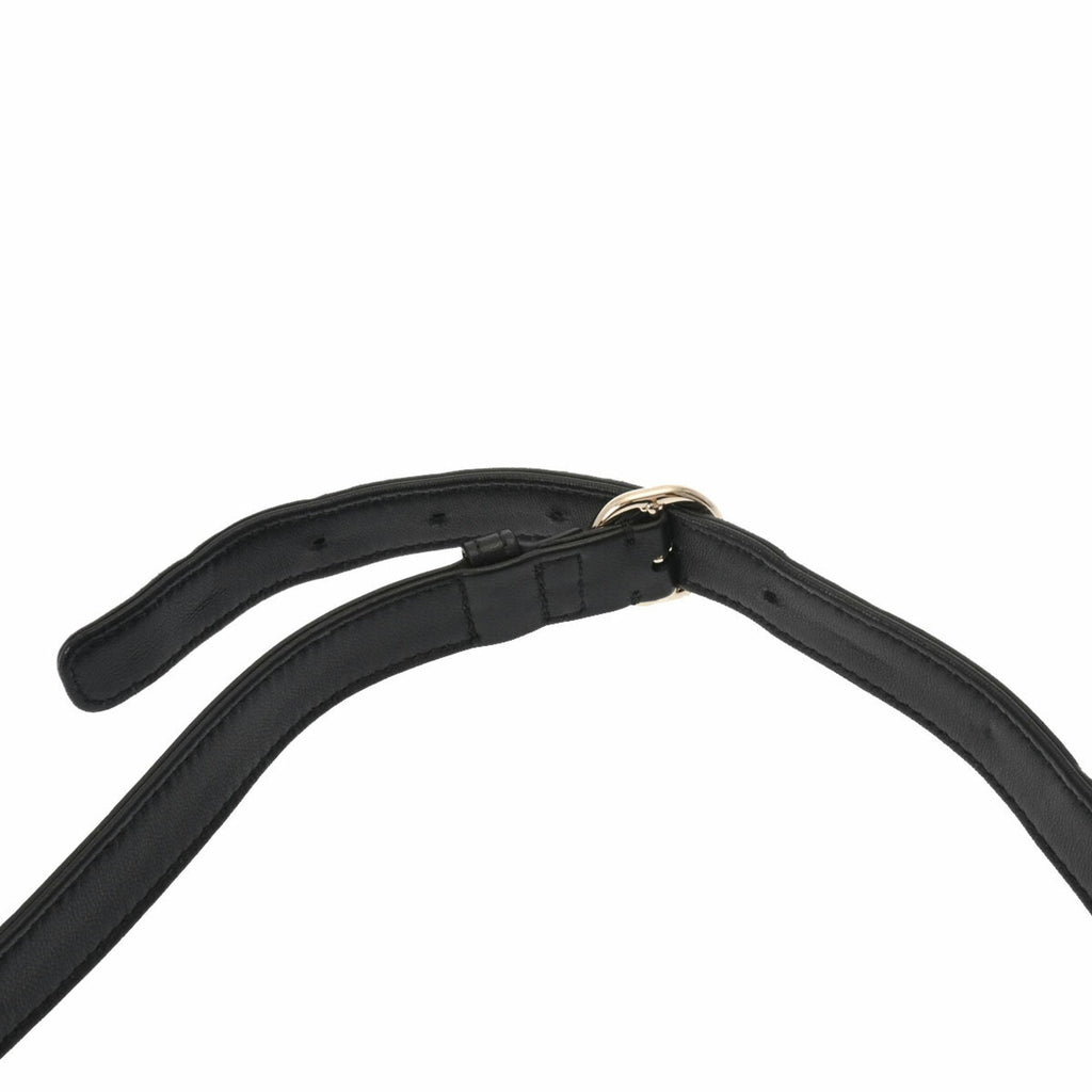 CHANEL Cocomark Waist Bag Black Ladies Lambskin Body