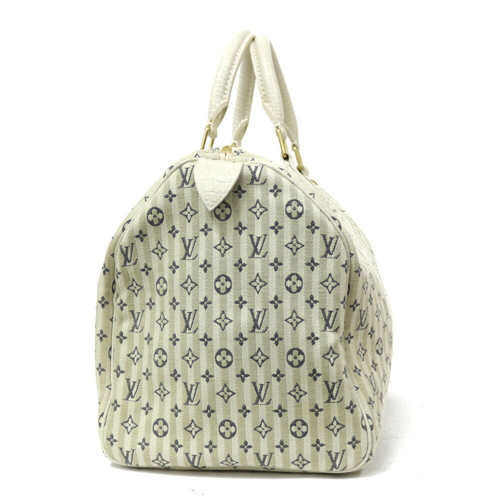 LOUIS VUITTON Speedy 30 Monogram Handbag Canvas M95500 Beige Ladies