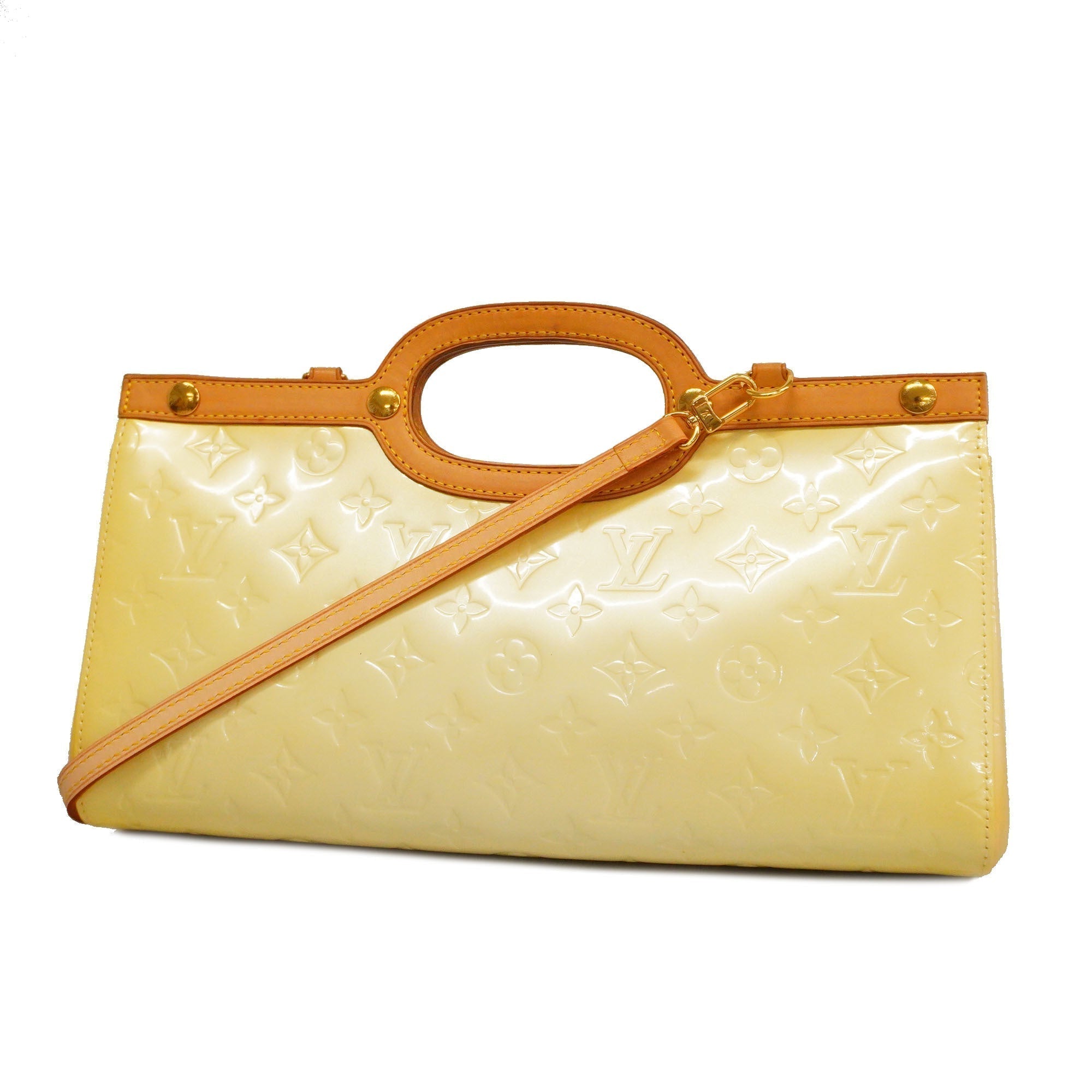 LOUIS VUITTONAuth  Monogram Vernis 2way Bag Roxbury Drive M91374