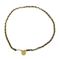 CHANEL[3cc2400] Auth  belt chain belt lambskin black gold metal