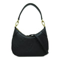 LOUIS VUITTON Bagatelle NM Shoulder Bag Black Black Monogram empreinte leather M46002