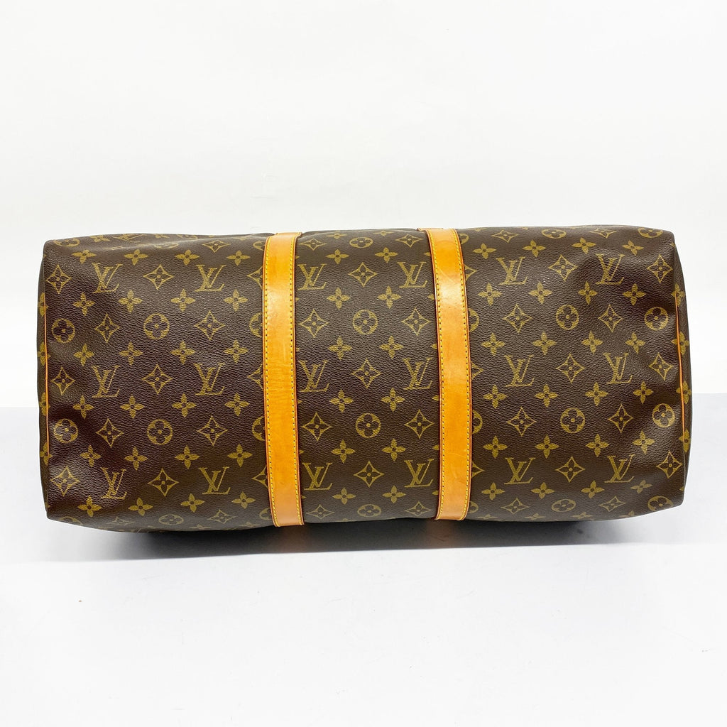 LOUIS VUITTONAuth  Monogram Keepol 50 M41426 Unisex Boston Bag