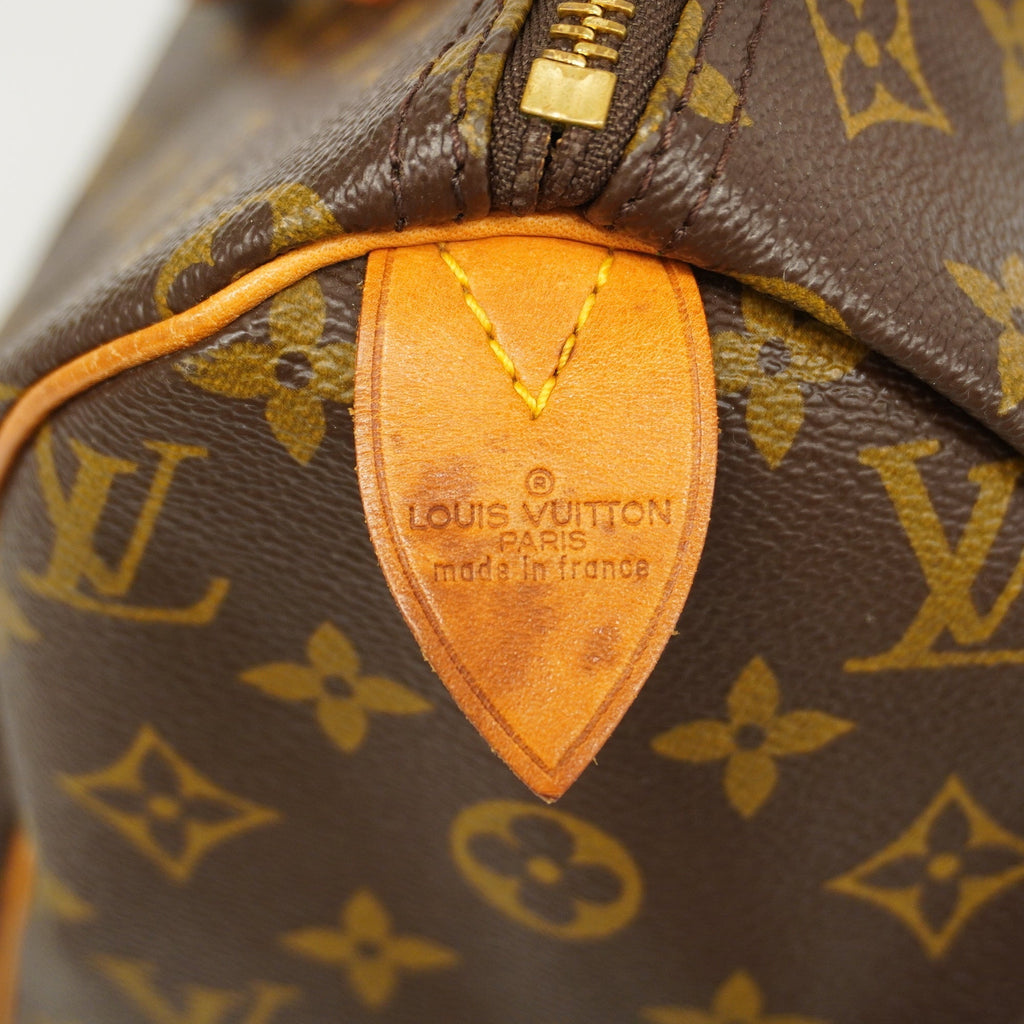 LOUIS VUITTONAuth  Monogram Speedy 30 M41108 Women's Handbag