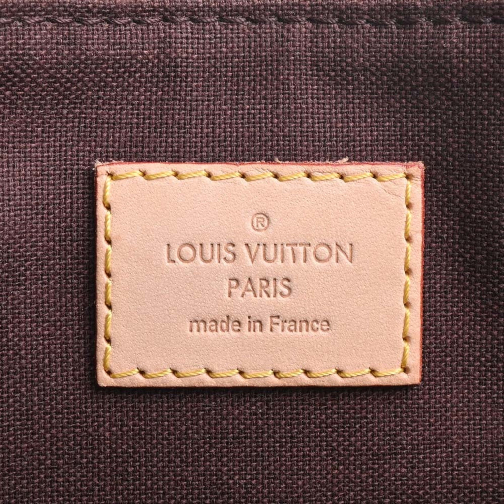 LOUIS VUITTON Monogram Menilmontan PM Shoulder Bag M40474 Brown Women's