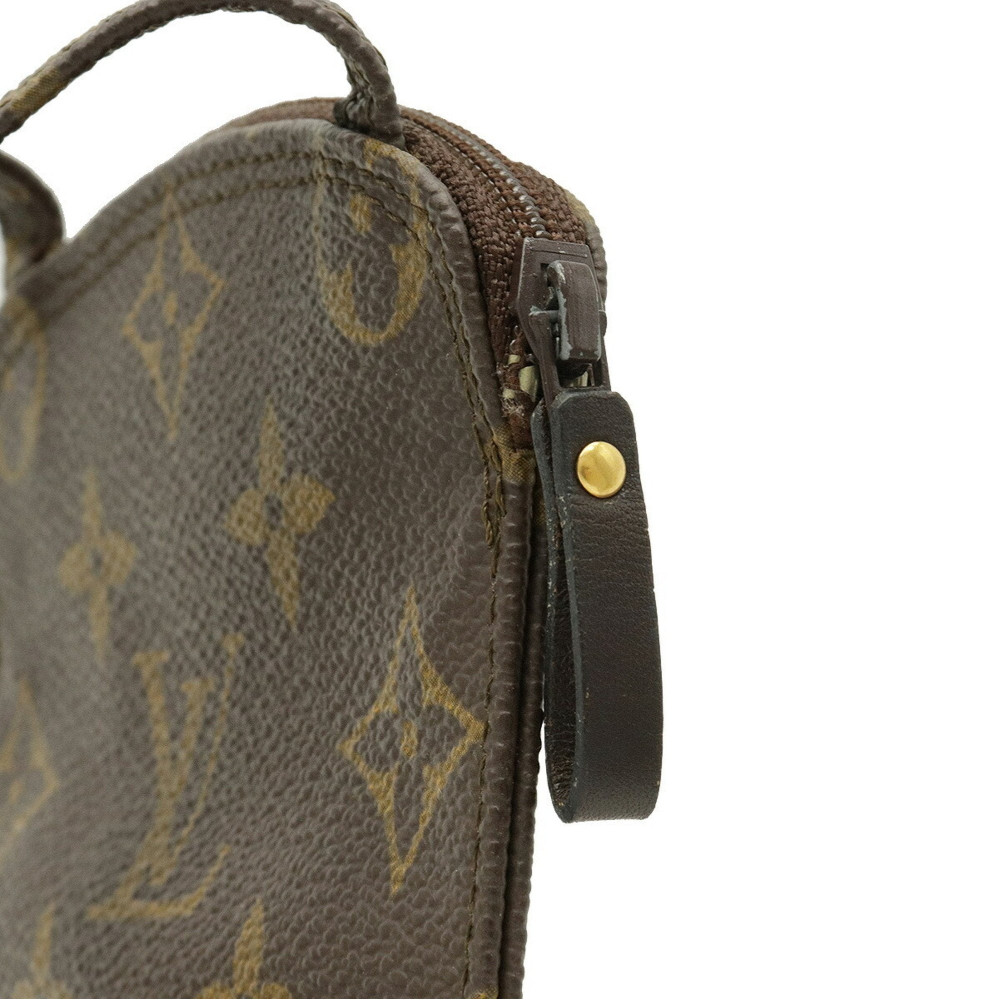 Louis Vuitton Monogram Pochette Secre Shoulder Bag Pouch M45484