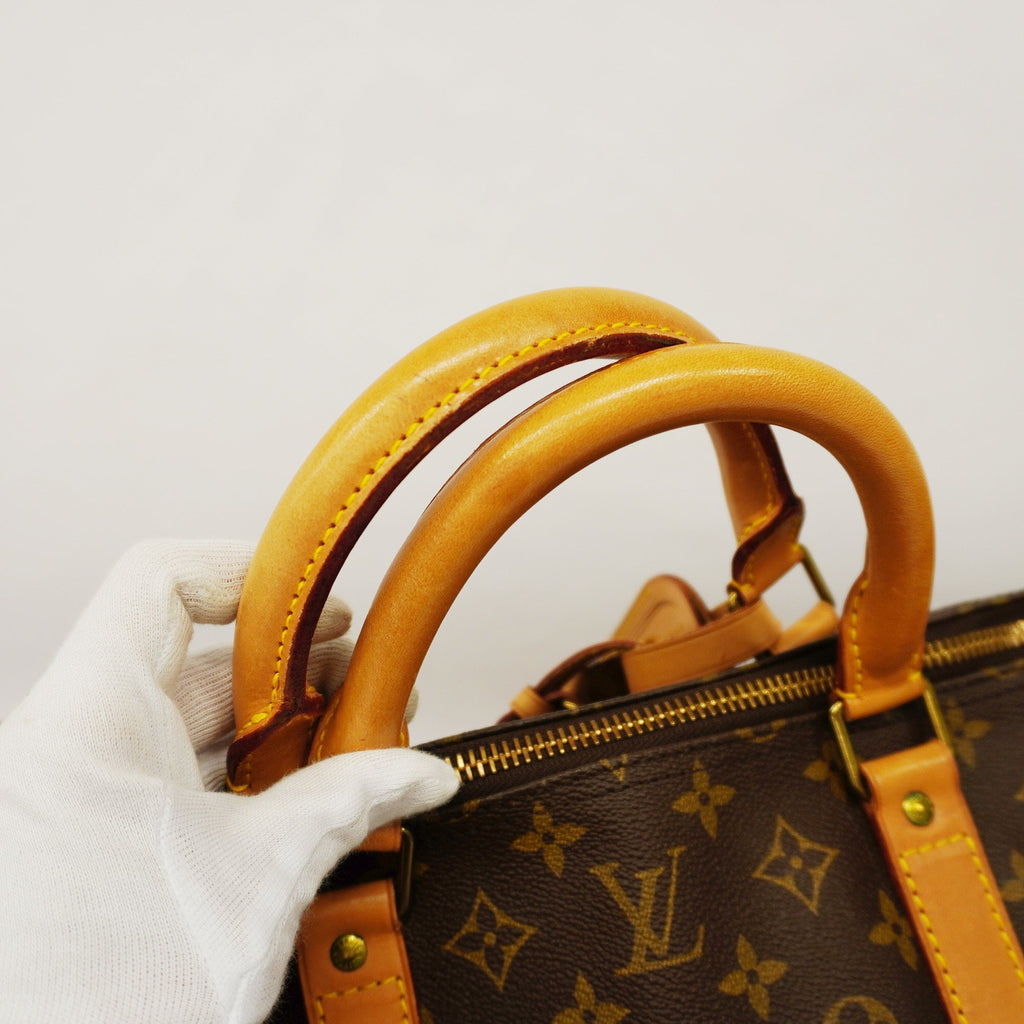 LOUIS VUITTONAuth  Monogram Keepol 60 M41422 Men,Women,Unisex Boston Bag