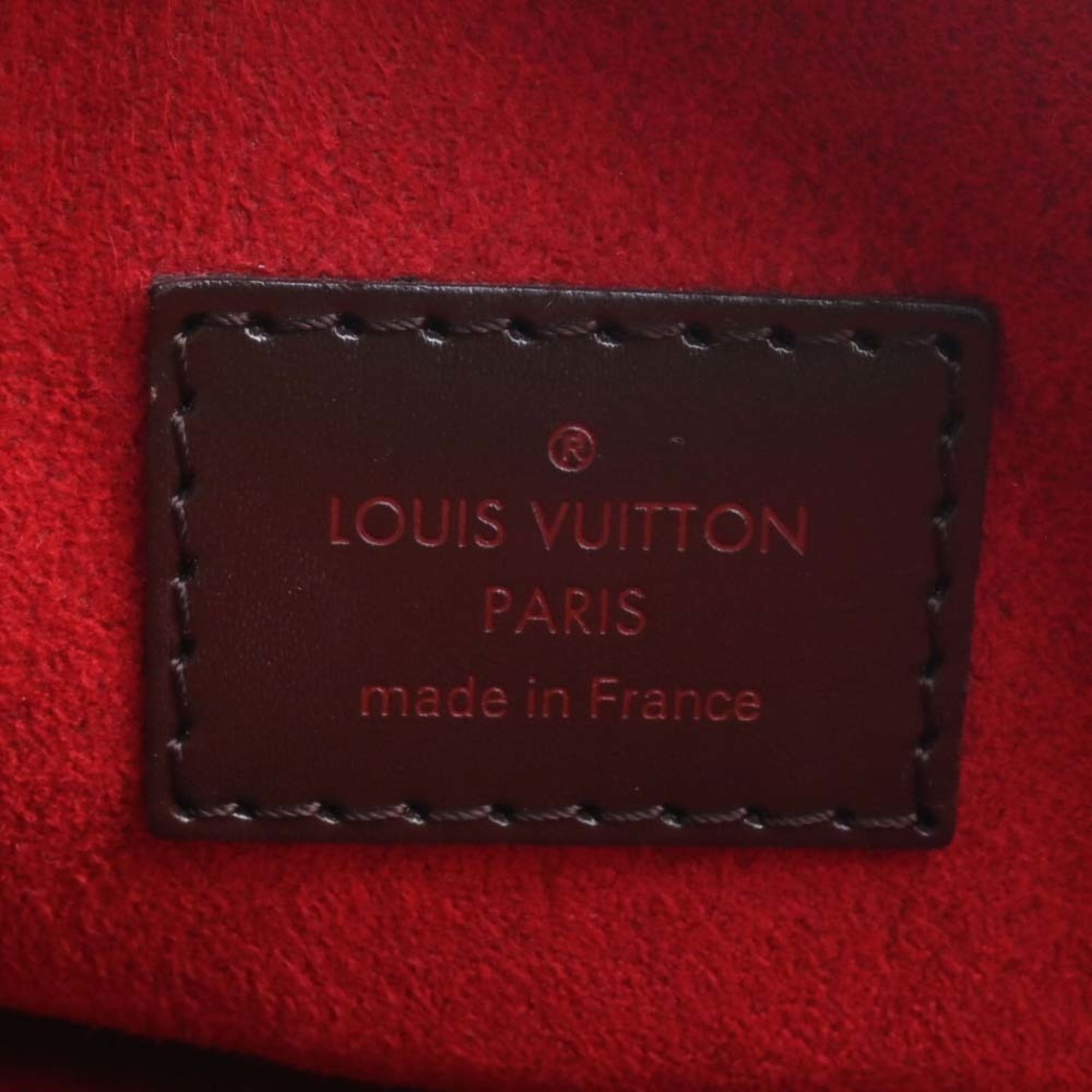 LOUIS VUITTON Damier Trevi GM 2WAY Handbag N51998 Brown Women's