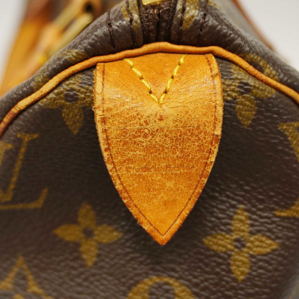 LOUIS VUITTONAuth  Monogram Speedy 30 M41108 Women's Handbag