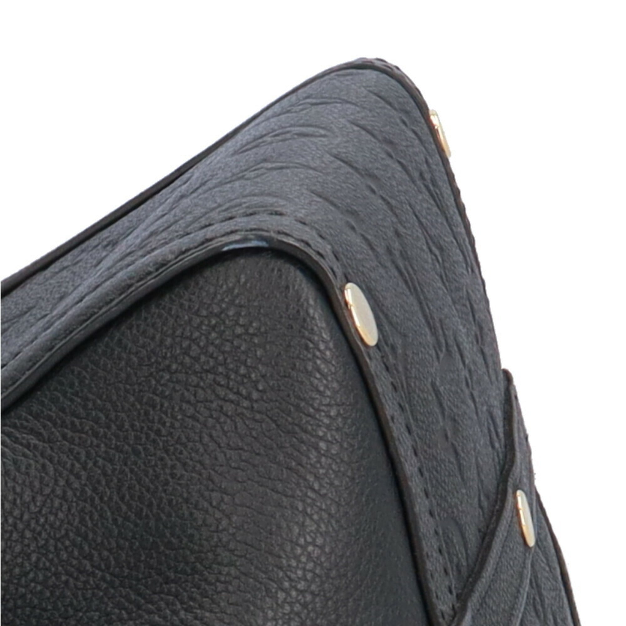 LOUIS VUITTON Male BB Monogram Emprene Handbag M41045 Black Women's