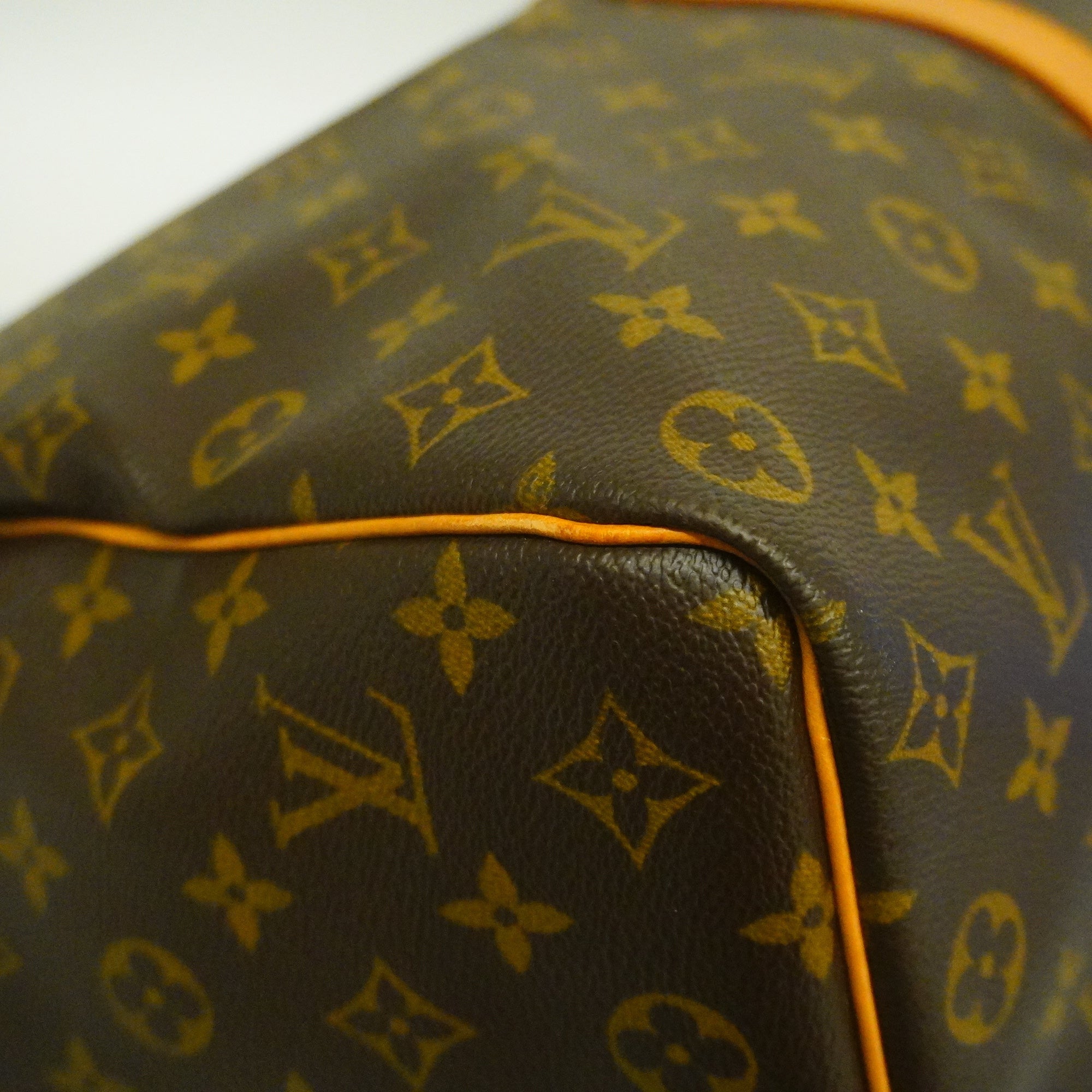 LOUIS VUITTONAuth  Monogram Keepol 50 M41426 Boston Bag