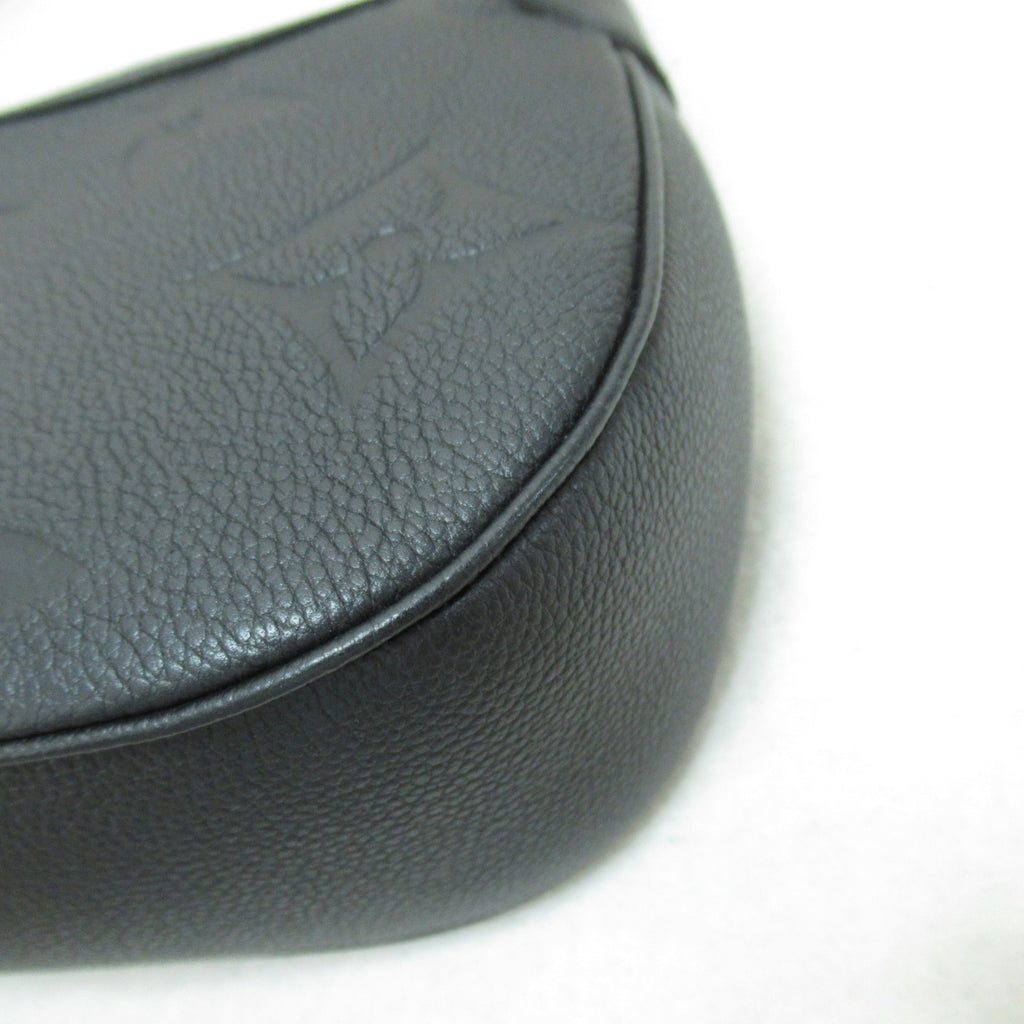 LOUIS VUITTON Bagatelle NM Shoulder Bag Black Black Monogram empreinte leather M46002