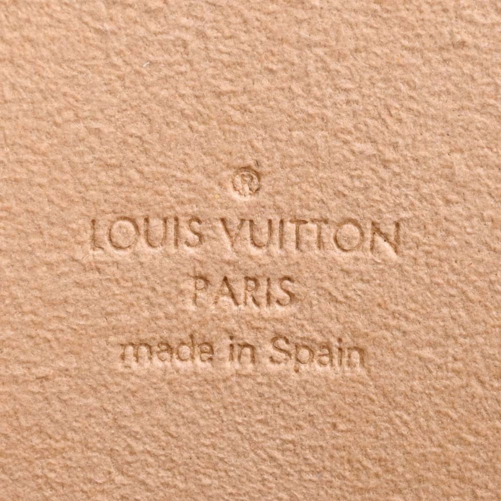 LOUIS VUITTON Monogram Pochette Twin PM Shoulder Bag M51854 Brown Women's