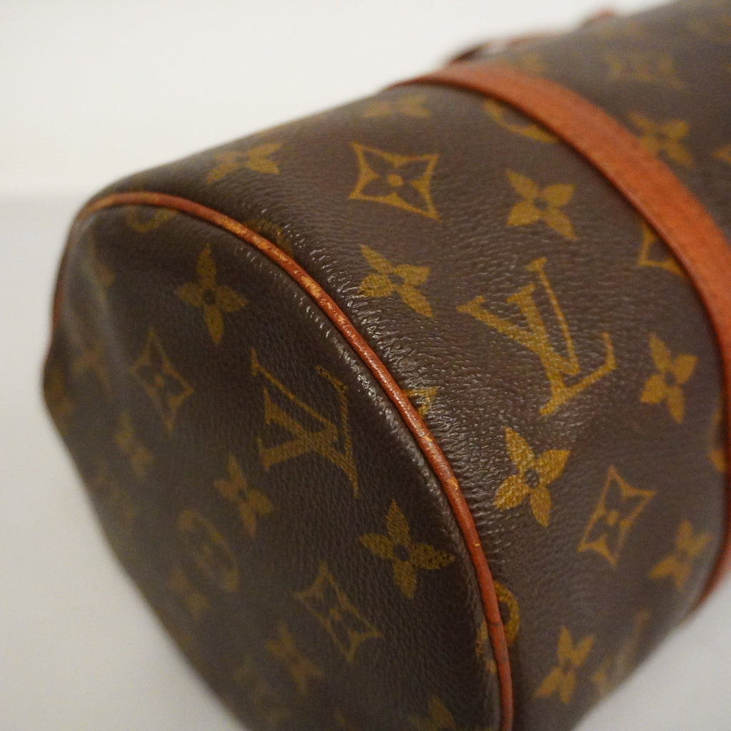 LOUIS VUITTON Auth  Monogram Papillon 30 M51385 Women's Handbag