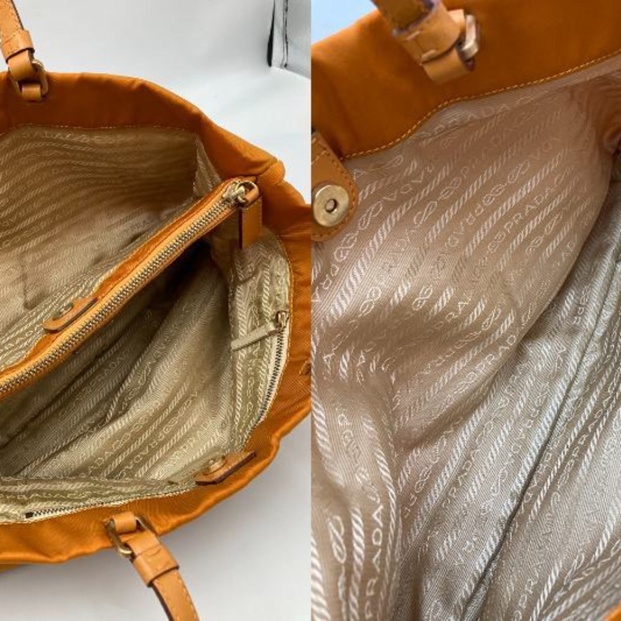 PRADA nylon tote bag