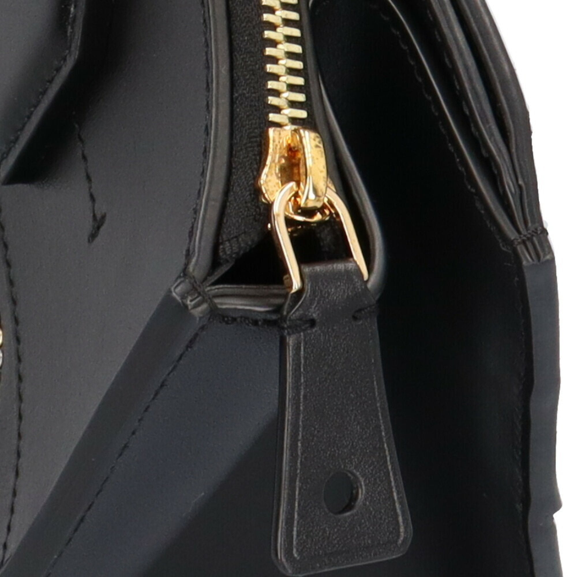 LOUIS VUITTON City Steamer MM Monogram Reverse Shoulder Bag Calf M43406 Black Women's