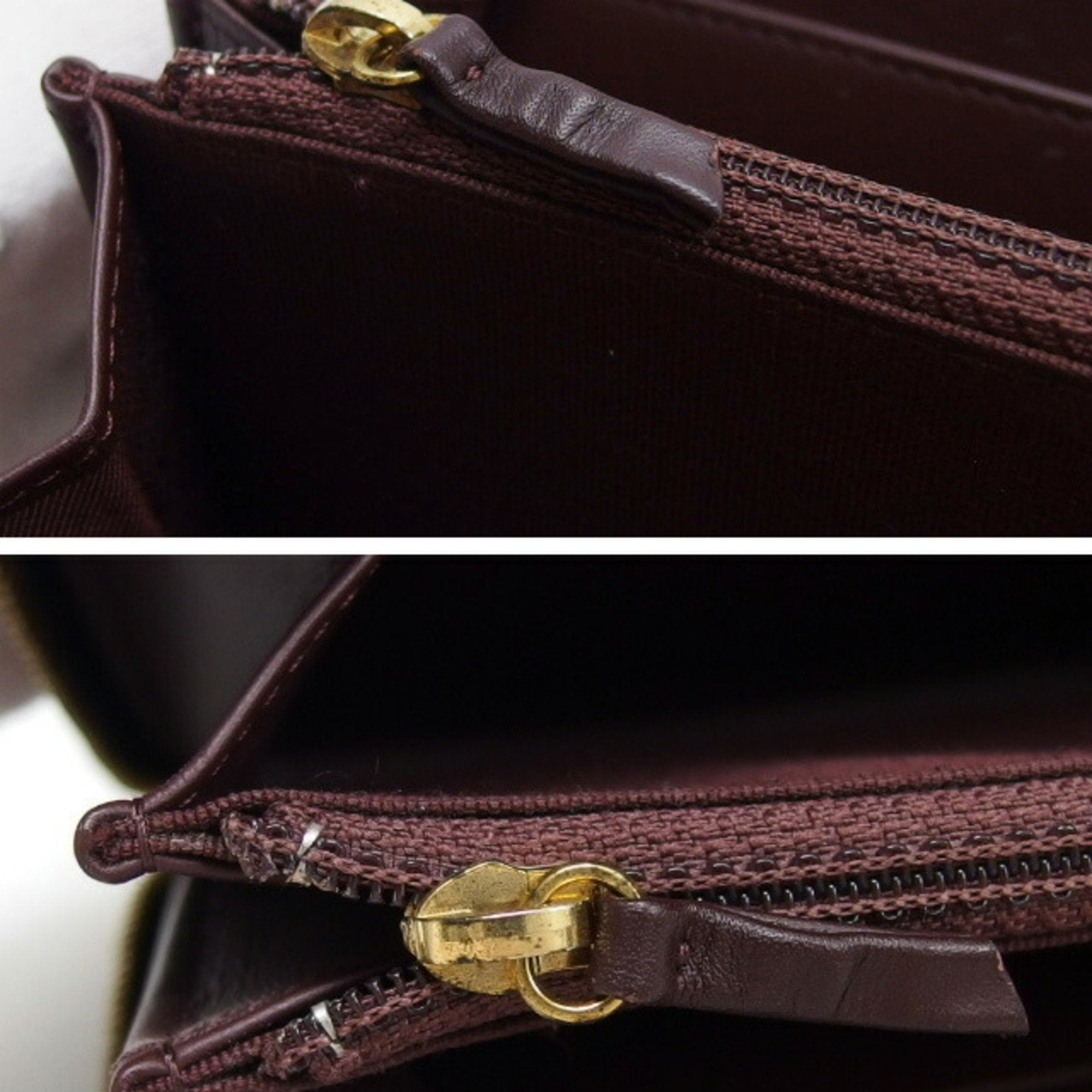 CHANEL Matelasse round long wallet caviar skin