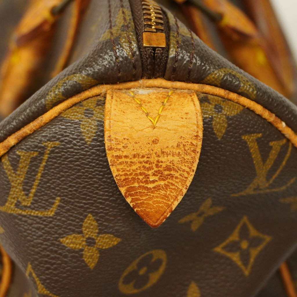 LOUIS VUITTONAuth  Monogram Speedy 30 M41108 Women's Handbag