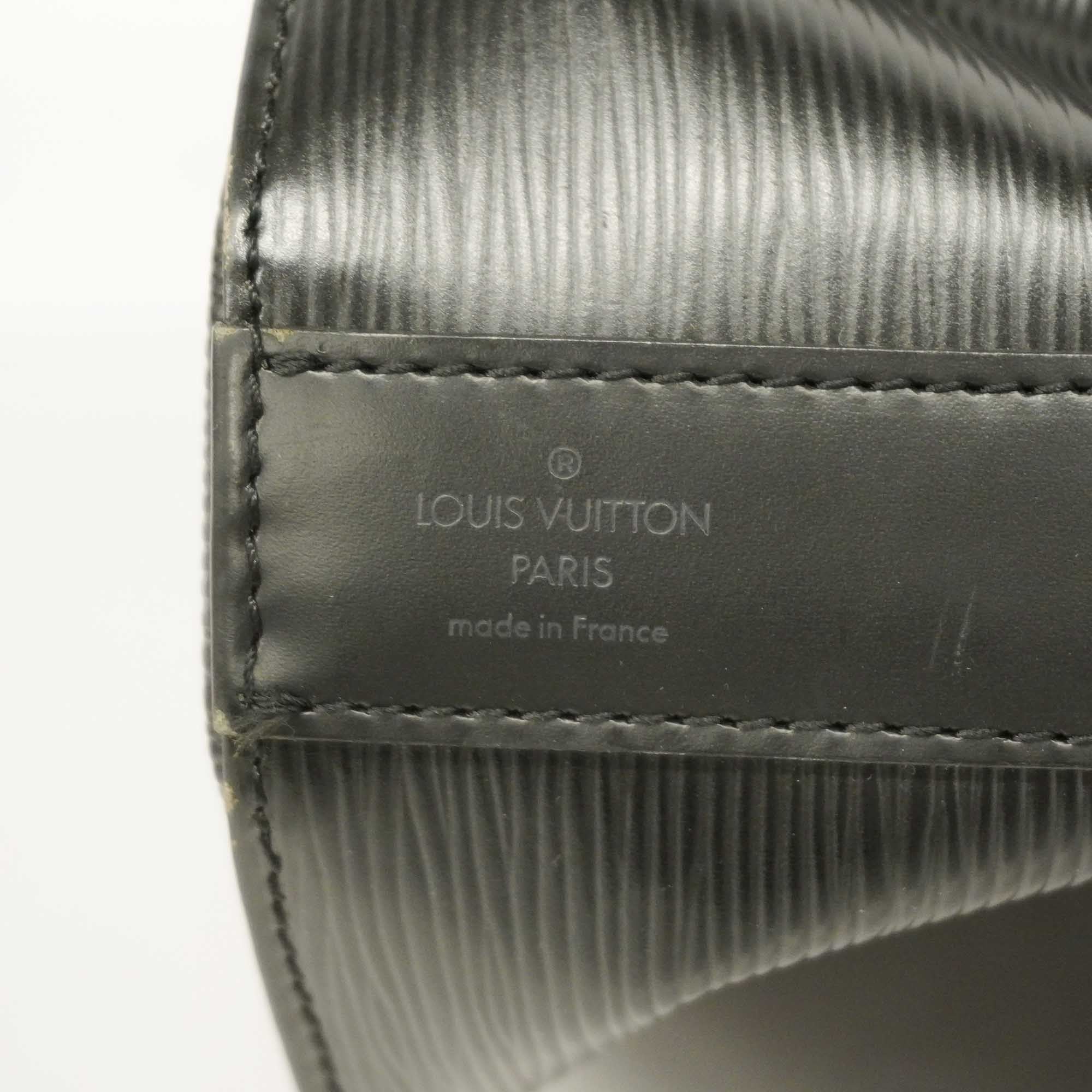 LOUIS VUITTONAuth  Epi Sac De Paul PM M80157 Women's Shoulder Bag Noir
